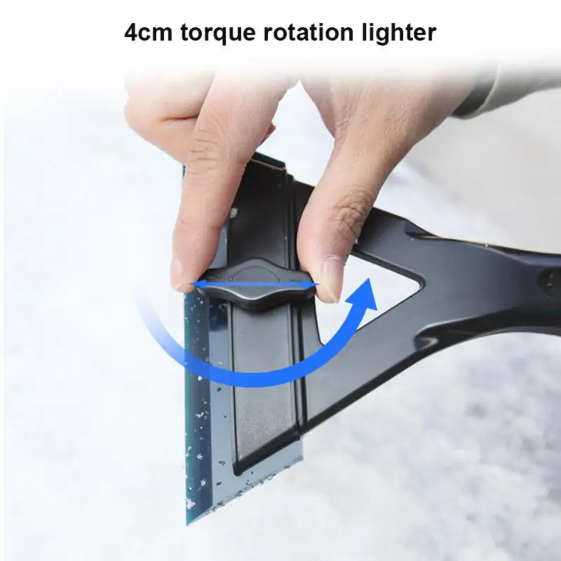 

Portable Car Ice Scraper Windshield Window Snow Shovel Adjustable Silicone Blade Snow Scraper Winter Car Cleaning Accessories