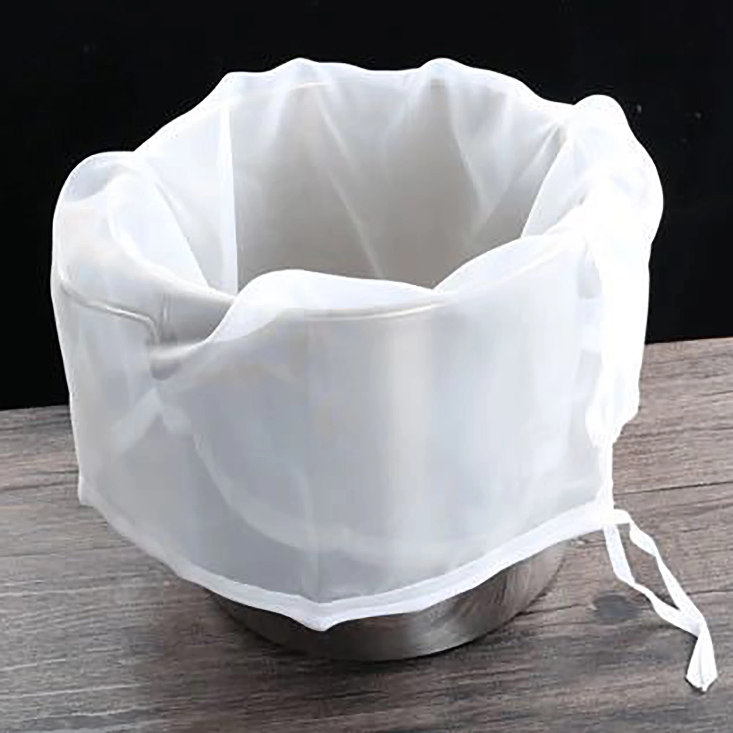 Food grade nylon food filter bag mesh 80-300 mesh milk water honey food water strainer filter cloth kitchen tools