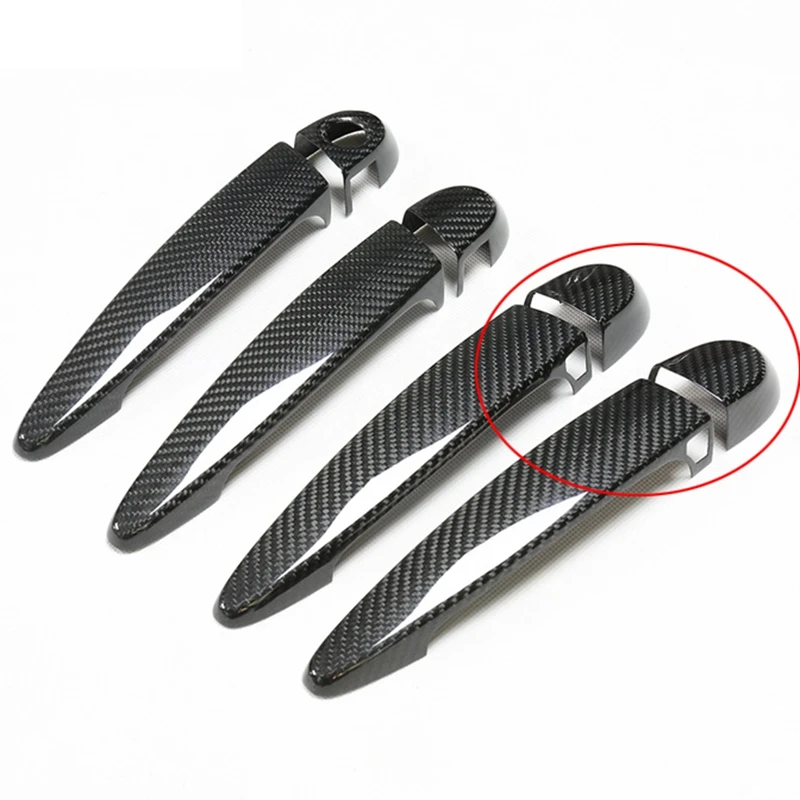 

Real Carbon Fiber Auto Outerside Car Door Handle Cover Trim for BMW 4 Series F32 F33 2014 + X1 E84 X3 F25 X4 F26 E70 E71