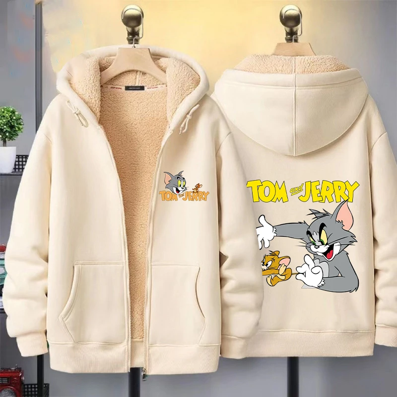 Tom and Jerry Hooded Sweatshir - đánh giá và giá Wool Coat Peacoat