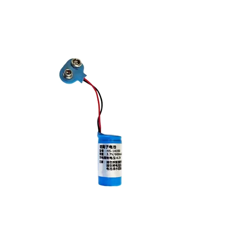 for HS-18350 3.7V 900mAh Lithium Ion Rechargeable Battery for Wireless Microphone