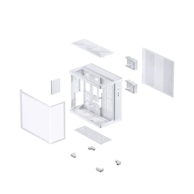 PC Case Tempered Glass Gaming Computer Case and Tower for Gaming PC Case
