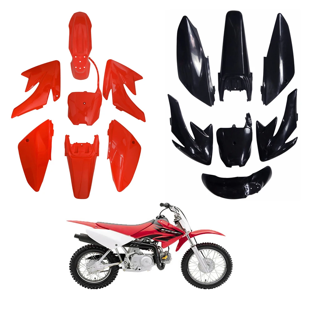 For  CRF70F Trim Plastic Cover Fairing Fender Motorcycle Ornamental Decals Covers For Xmotos Baja DR50 49 50cc 70 90 110cc