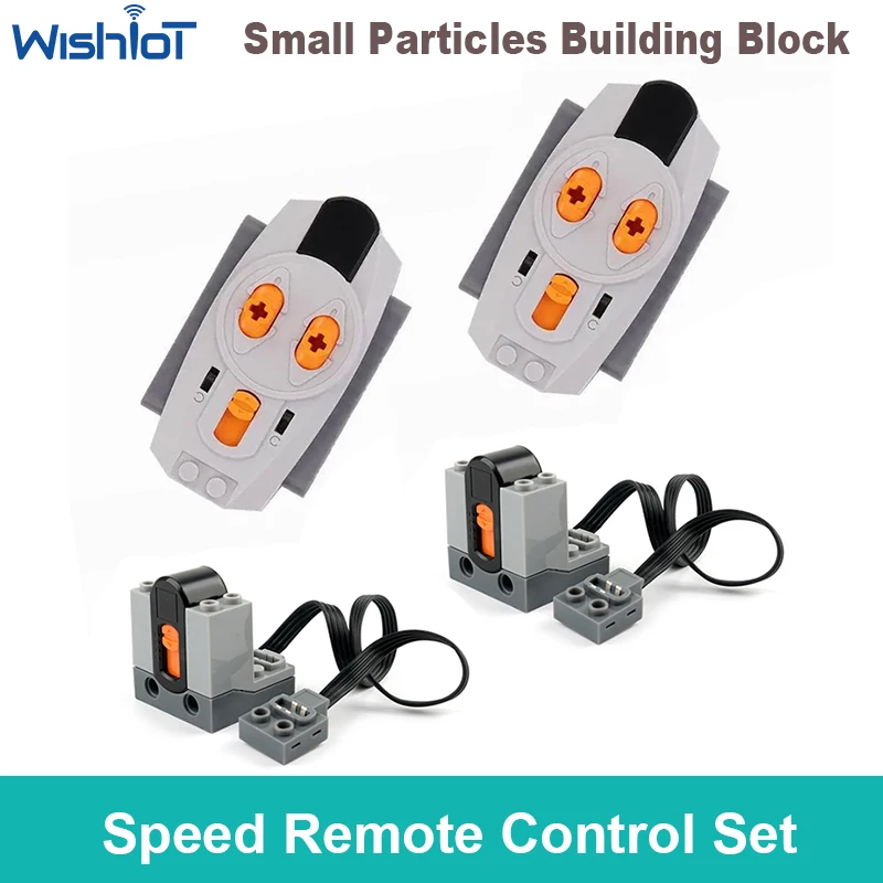 

MOC Technology PF Pieces Building Blocks Infrared Receiver + Infrared Speed Remote Control Compatible with legoeds Power Pack