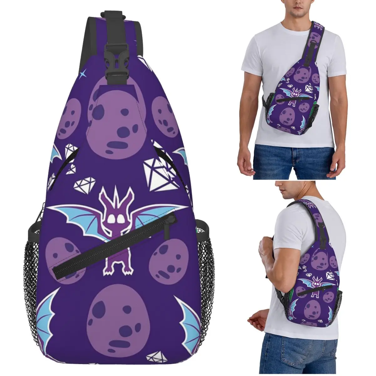 

Нагрудная сумка Ice Spyro, мужской рюкзак через плечо, нагрудная сумка, дорожный походный рюкзак, сумка на плечо