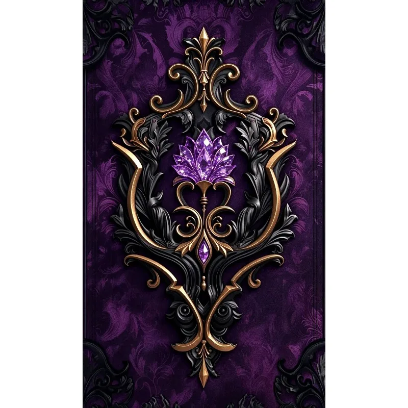 Gothic Relief Aesthetic Carpet Anti-slip Floor Mat for Bedroom, Porch, Indoor Corridors, Living Rooms, Office Areas Home Decor