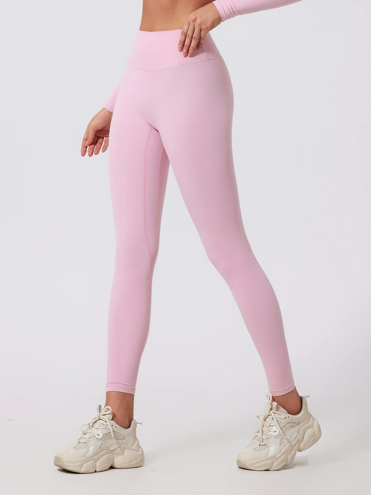 Neue Sommer High-Waist Sport-Leggings für Damen, Atmungsaktive Enge Hosen, Outdoor-Sportbekleidung, Damen-Gym-Sporthosen, Yoga-Damenhosen – Detail 31