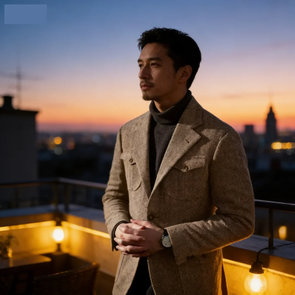 

Apenas Men's 1 Piece Blazer Fish Spine Jacket Business Elegant Warm Spring Ternario Para Homem Moda Roupas-para-homem