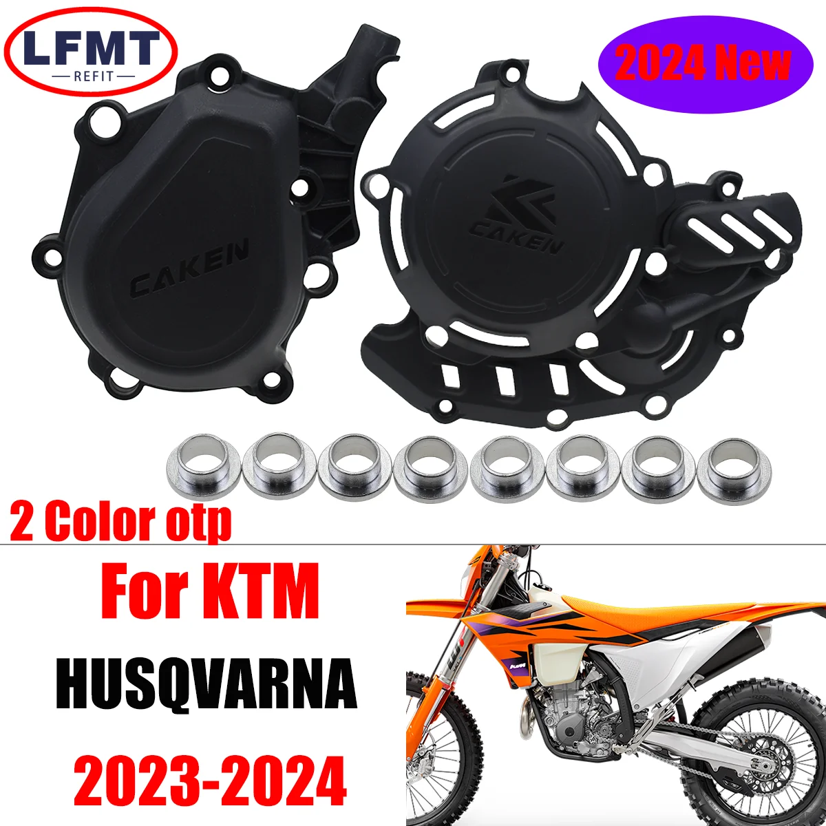 

2024 NEW Motorcycle Engine Ignition Clutch Cover Protector Guard For KTM XWF XCFW XCF SXF WXCF 450 500 For HUSQVARNA GASGAS 2023