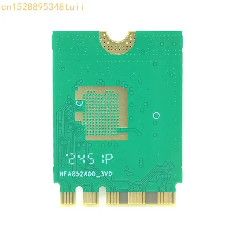 Y4QF M.2 2230 RTL8852BE WiFi 6 Wireless Networking Card Double Band 2.4G/5GHz Bluetooth-compatible 5.2 For Laptop Devices