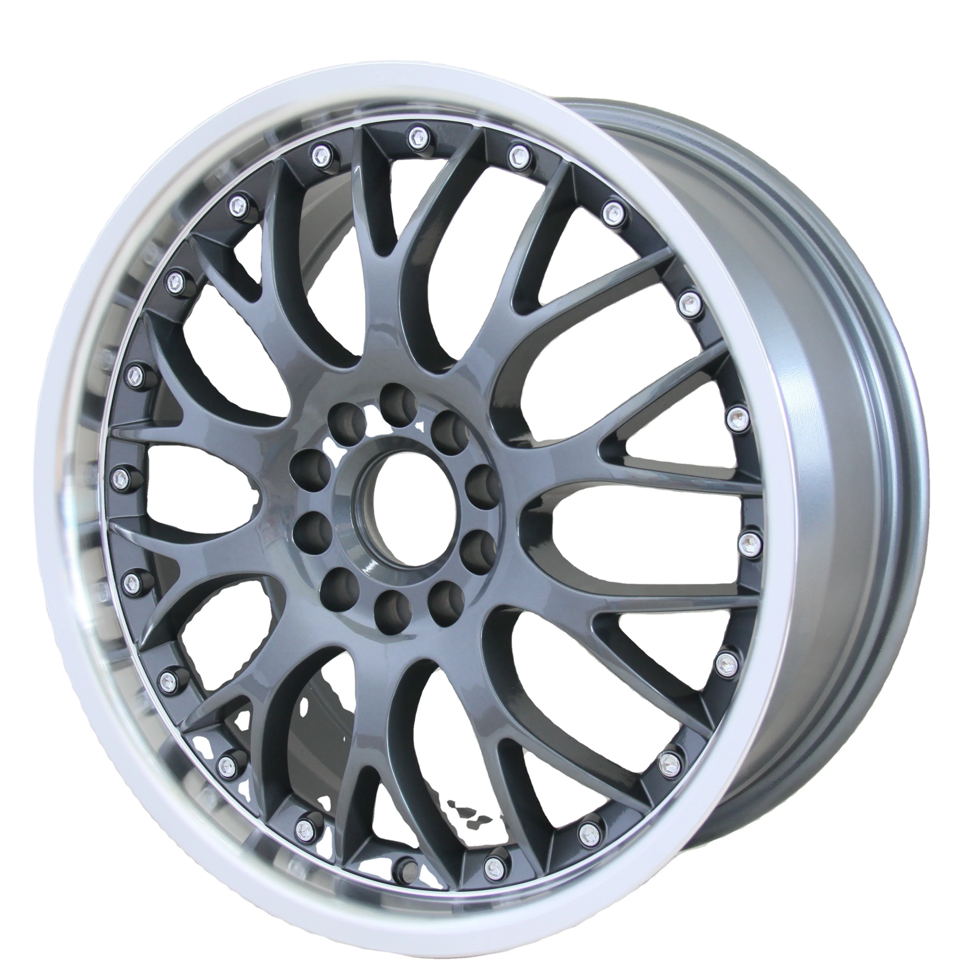 Best Quality Colorful Monoblock Factory 17 16 18 19 20 21 22 23 24 Inch Concave Big Lip Forged Car Wheels