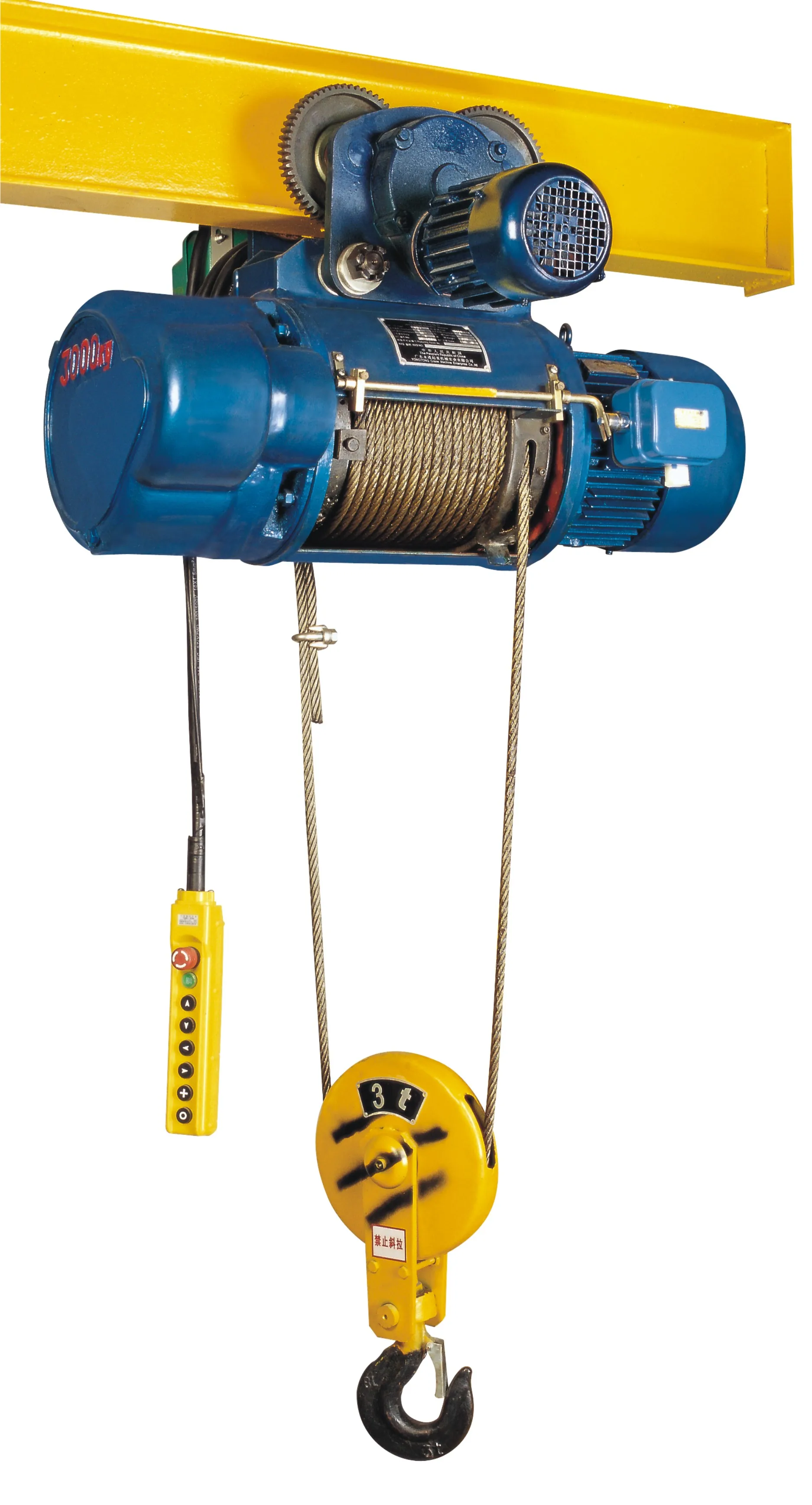Factory Direct Sales Electric Wire Rope Hoist For Overhead Crane And Bridge Crane 0.5ton-50ton