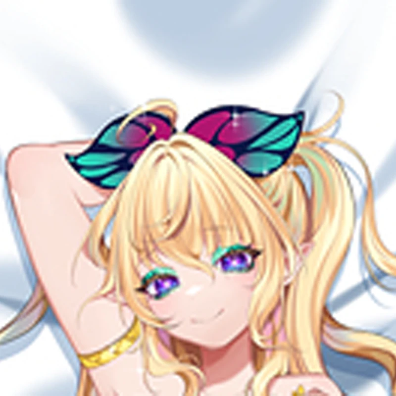 

Anime Dakimakura Pillow Case Elly the Goblin Sexy and Busty Beautiful Girl Double-Sided Halloween
