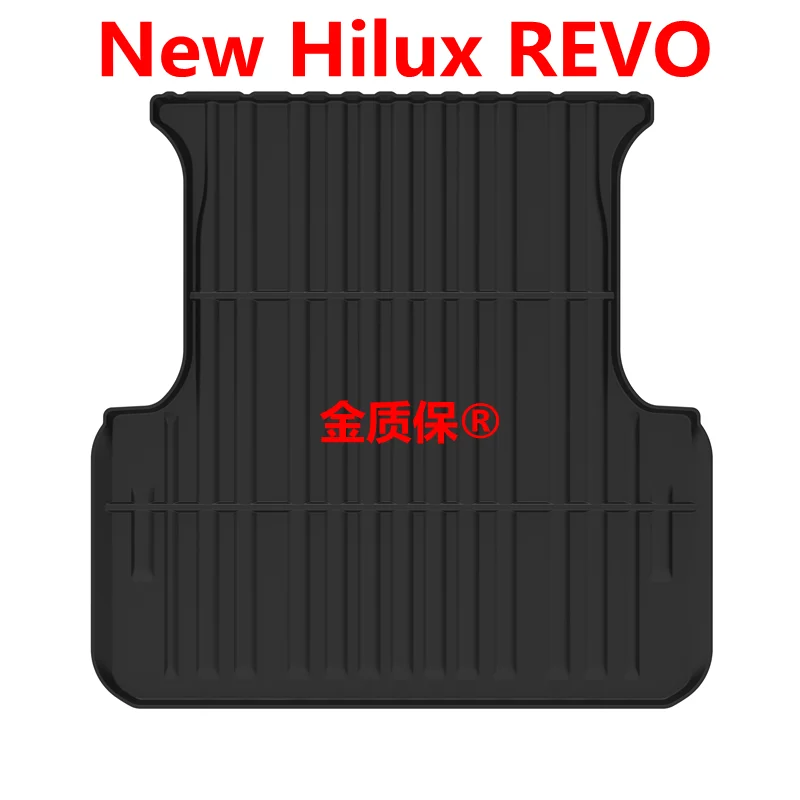 Use for new TOYOTA Hilux REVO car carpet All-Weather Floor Mat Hilux REVO Trim to Fit For TOYOTA Hilux REVO waterproof floor mat