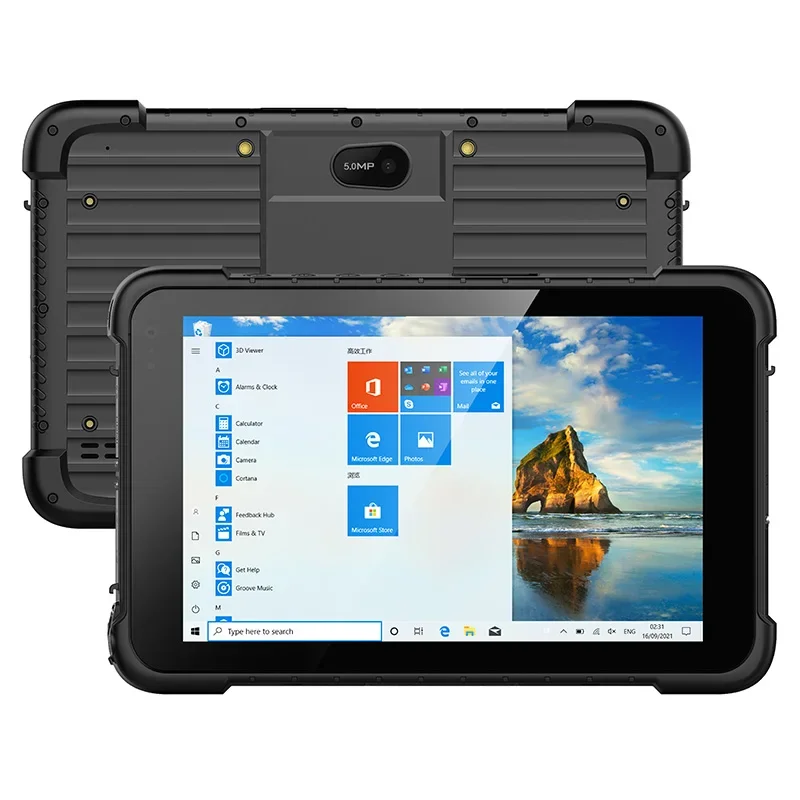 WinPad W86 8 Inch 4G LTE IP67 Waterproof Industrial Rugged Tablet Windows Rugged Tablet PC with NFC GPS