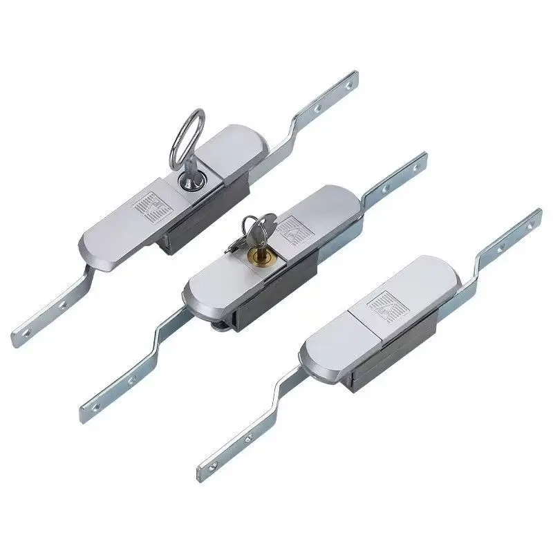 

MS820 Zinc Alloy Metal Rod Control Lock with T Handle Swing Heaven and Earth Connecting Door Lock Cross Copper Core Distribution