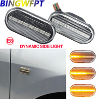 Car-styling Turn Signal Light For Nissan Tiida C11 Note E11 Micra K12 NP300 Navara D40 Qashqai J10 Side Repeater Lamp