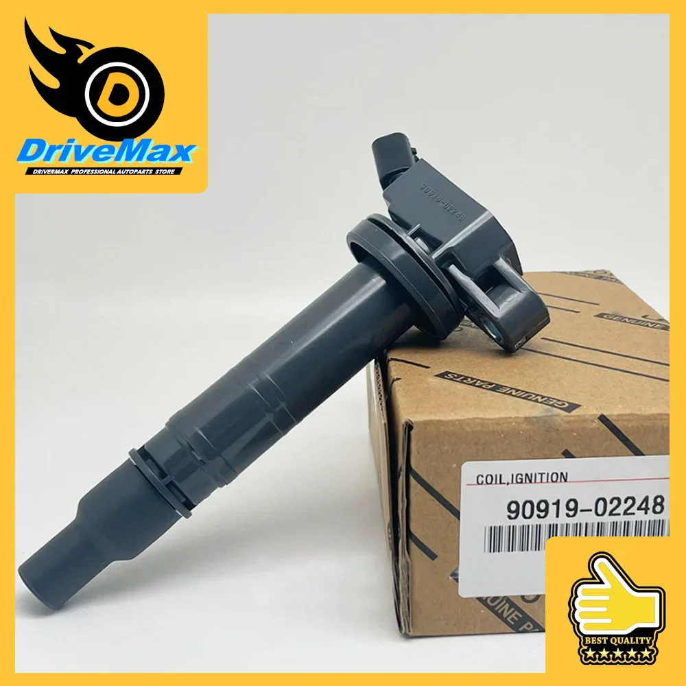 

Комплект из 2/4 катушек зажигания 90919-02248 для Toyota Camry, Hiace, Rav4, Hilux, Tarago, Prado, LandCruiser, Lexus IS 9091902248 90919 02248