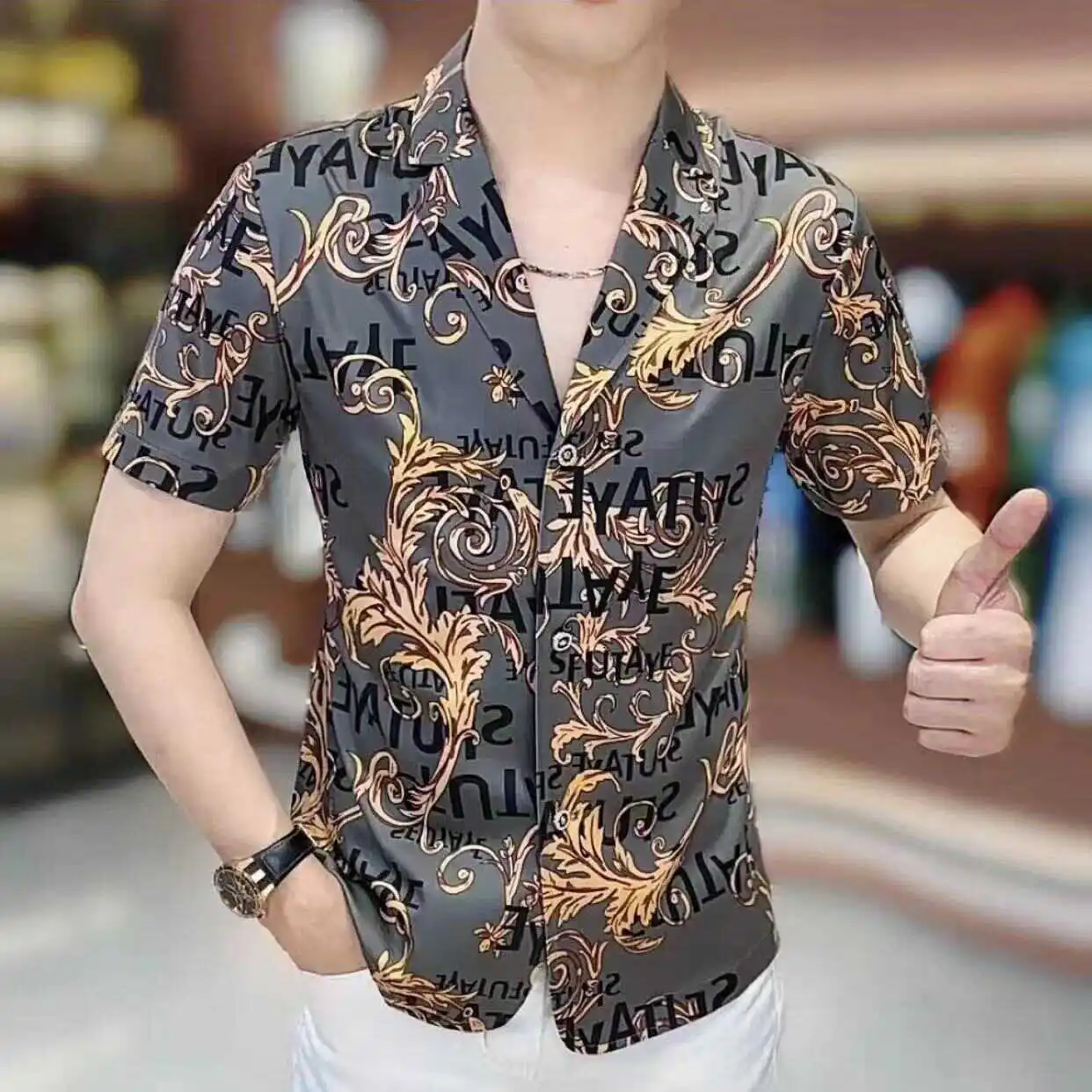 

Летний повседневный мужской костюм-тройка Slim Fit: легкий пиджак без глажки, тонкий, модный, для молодежи