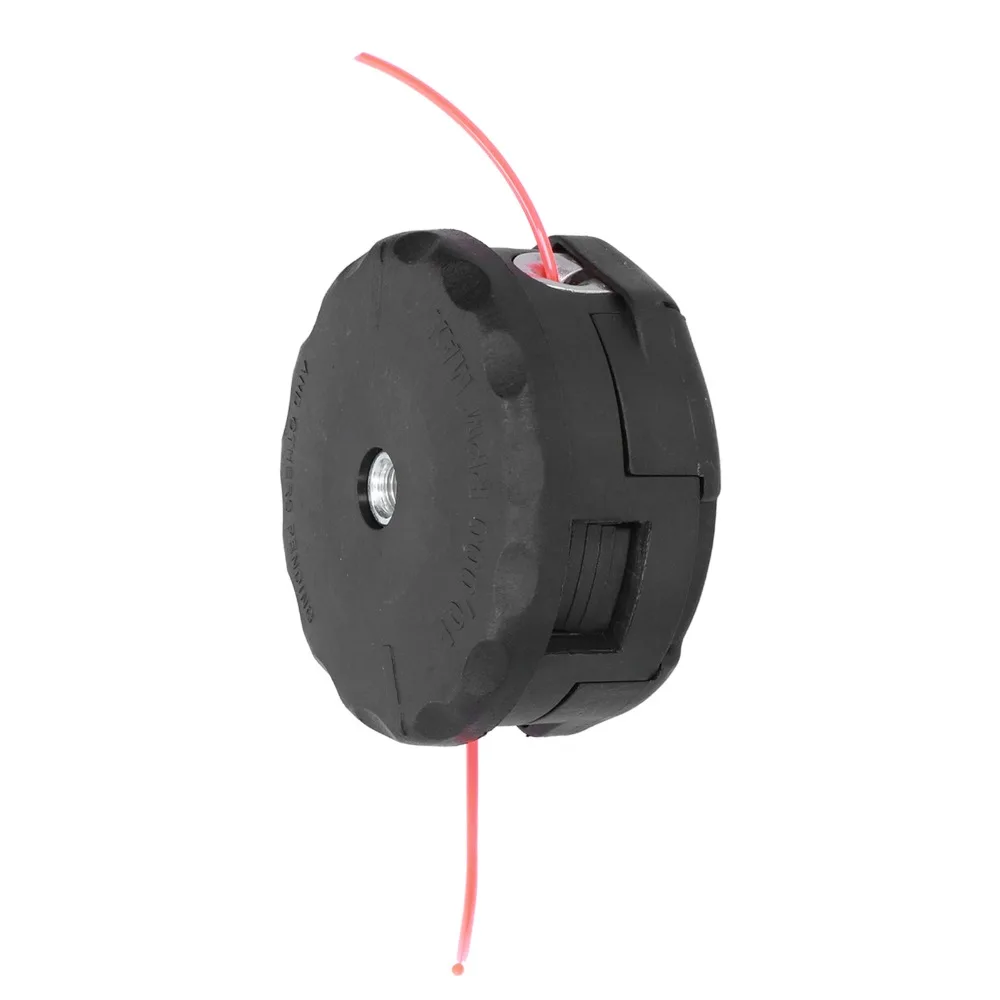 Straight Shaft Trimmer Replacement Head Black Plastic String Trimmer Head for Speed-Feed 400 Head SRM-225 SRM-230 SRM-210
