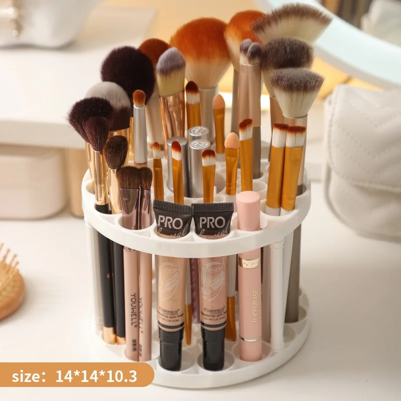 Makeup Brush Storage Rack Desktop Cosmetics Storage Rack Lipstick Makeup Brush Storage Dressing Table Sorting Box