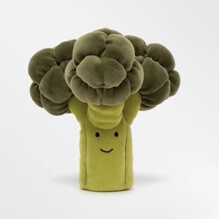 

Плюшевая игрушка Jellycat UK в виде брокколи, серия овощей, креативный подарок к началу учебного года или на день рождения