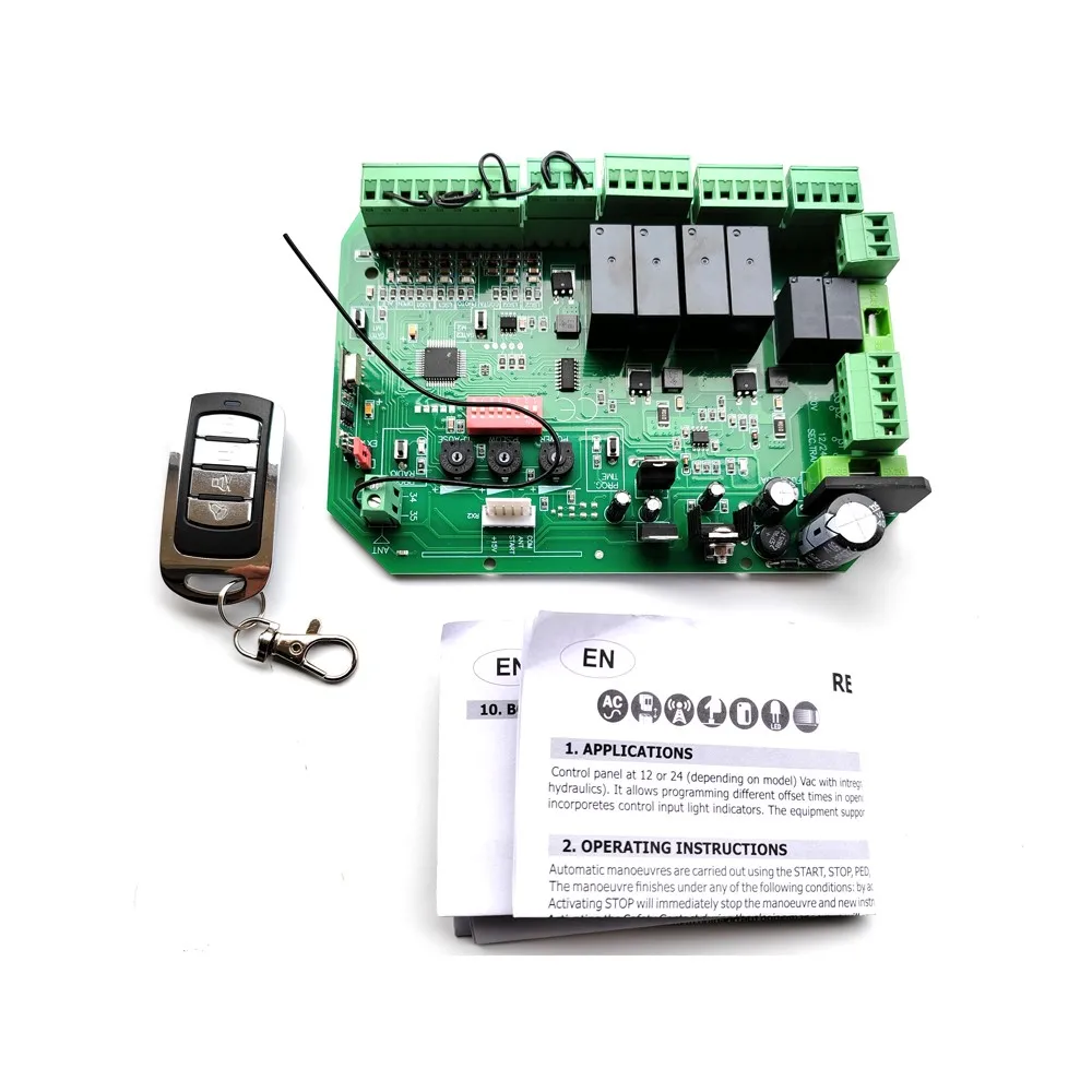 24VDC!!Gate Opener Control Board Mother Board PCB Circuit Board For Swing Gate Opener