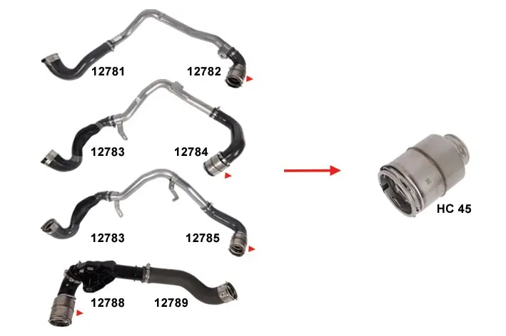 VolMarkt RESONATOR HC 45 144607250R / 144603730R / 144603389R / 144602862R / 144604669R / GM 95529993