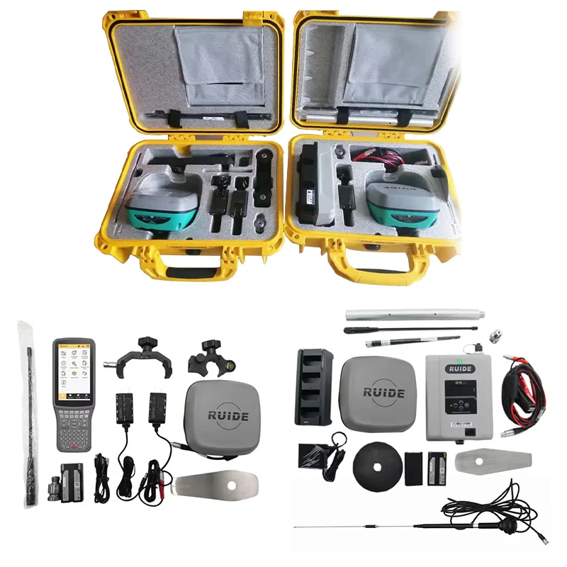 Ruide R93i Gps Rtk 1598 saluran, harga murah kinerja tinggi penerima Gnss RTK