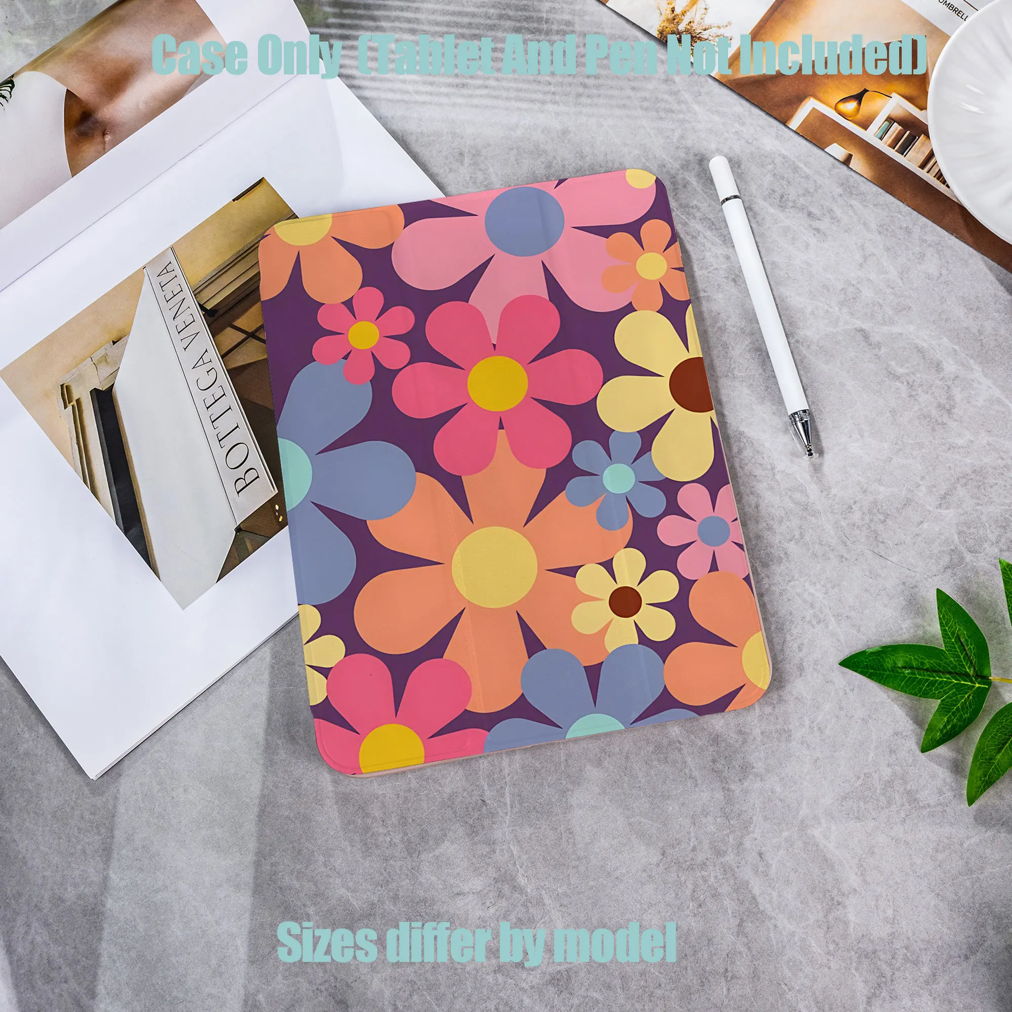 Shockproof TPU Tablet Protective Case with Pencil Holder Auto Sleep Wake for Apple /Samsung/Xiaomi/Redmi/Huawei/Honor