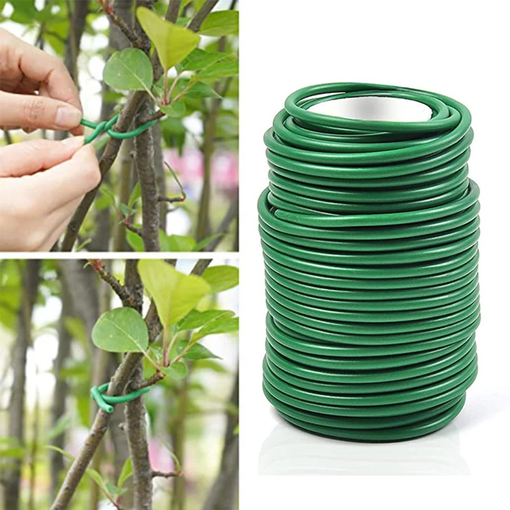 

Soft Plant Ties 65 6ft 20m Reusable Waterproof Plant Wire with 3 5mm Twist Design for Supporting Various Plant Sizes