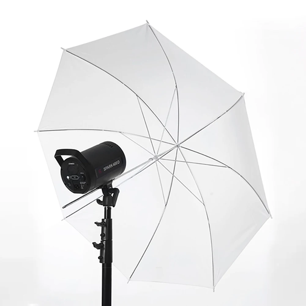 MIAOTU 33 "83 cm paraguas suave blanco translúcido para fotografía y vídeo en estudio fotografía luz estudio fotográfico Flash