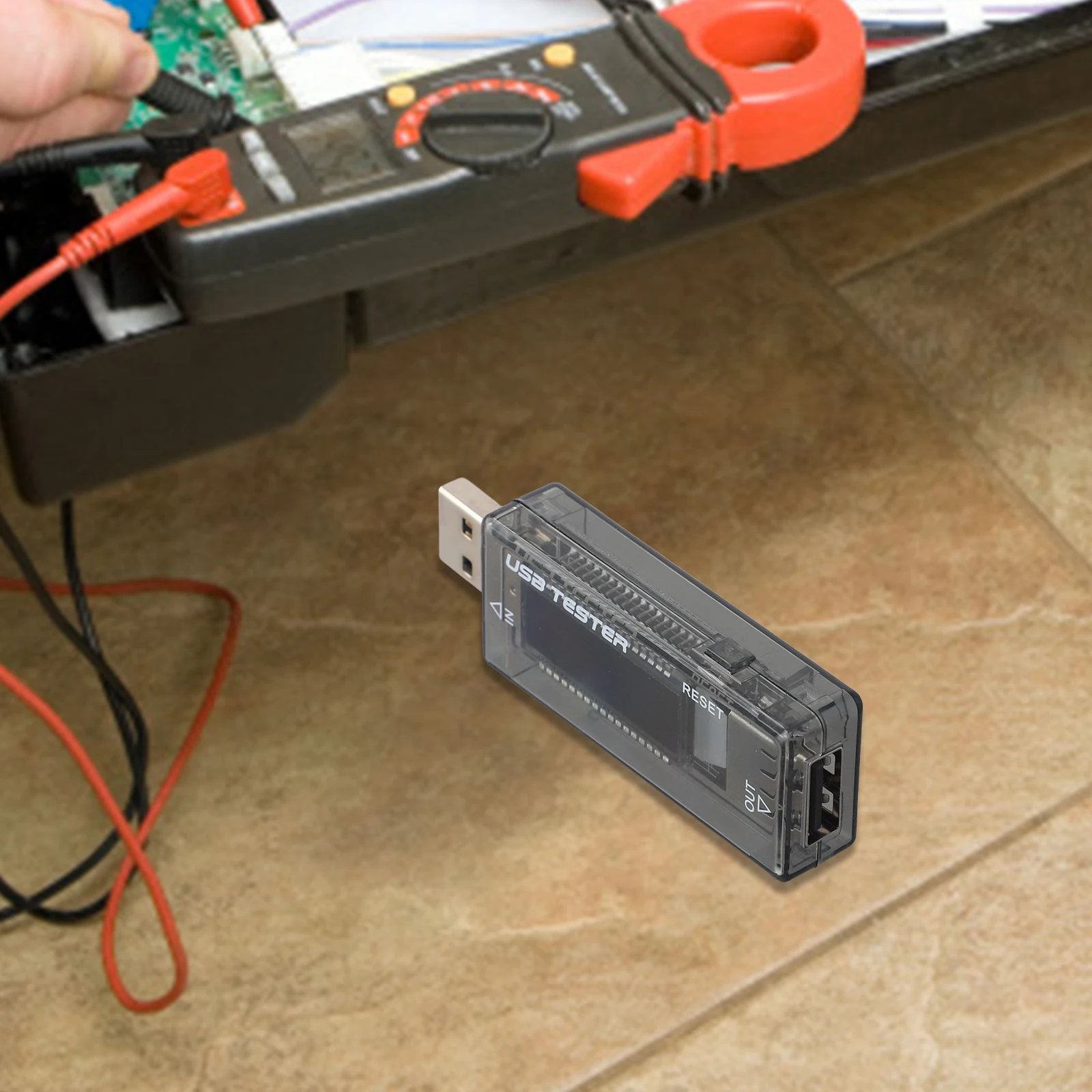 For USB Devices For Power Supply Testing Current Detector Digital Usb Charging Capacity Monitor Compact Design Easy To Carry