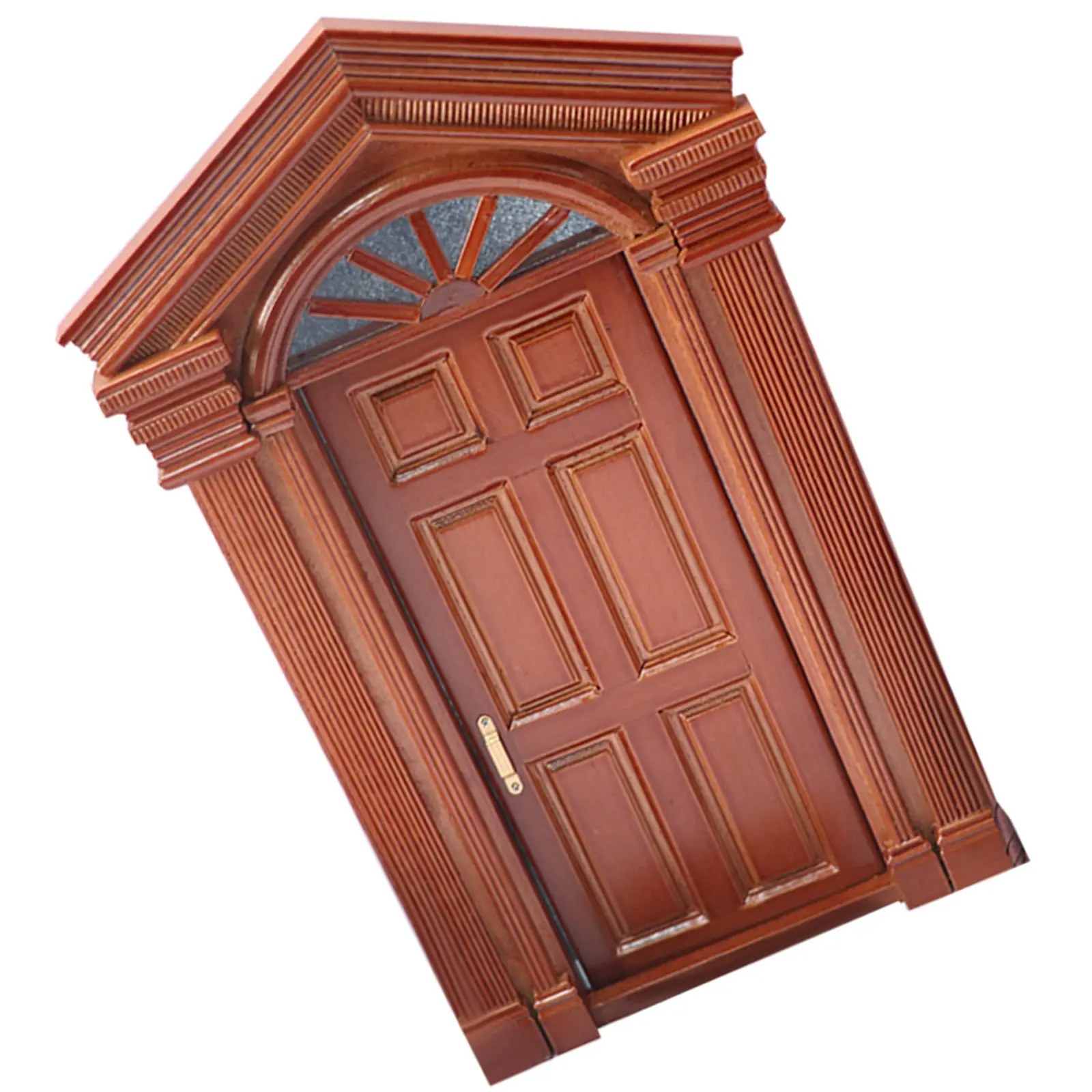 

Деревянная миниатюрная дверца (1 шт.) для кукольного домика: реалистичный дизайн, уютный интерьер для миниатюрных домиков и поделок своими руками