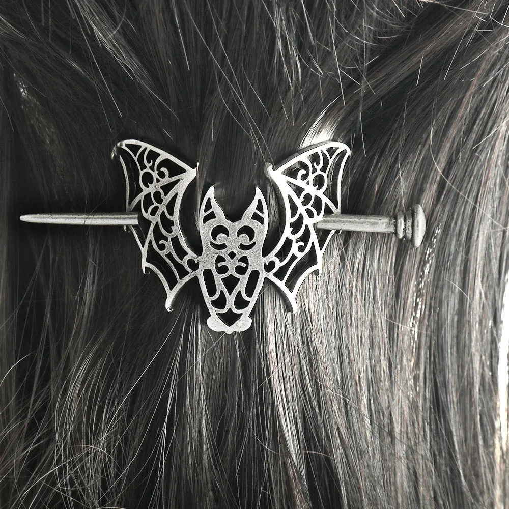 女性のための北欧のバイキングヘアクリップ,ヘアアクセサリー,ヘアピン,スティッククリップ,ガールフレンドの誕生日プレゼント,メタルジュエリー,1個