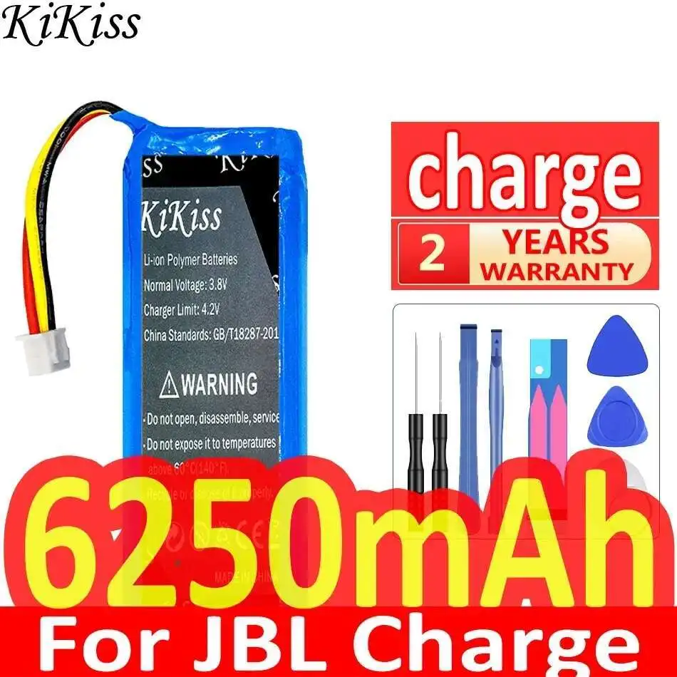 

For Jbl Charge Bluetooth Speaker Battery Durable 6250Mah
