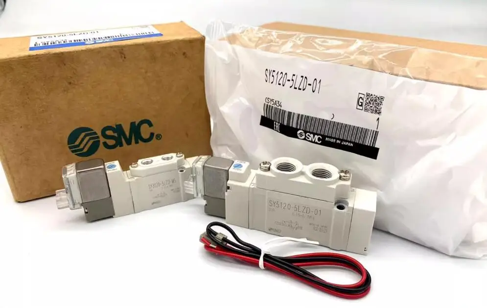 정품 솔레노이드 밸브 DC24V SY5120-5GD-C6 SY5120-5G-C6 SY5120-5G-C4 SY5120-5GD-C8 SY5120-5MZ-C6