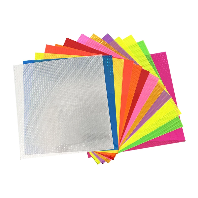 VOOFENG Small Square Microprismatic Reflective PVC Sheet Reflector Accessories 47x49cm