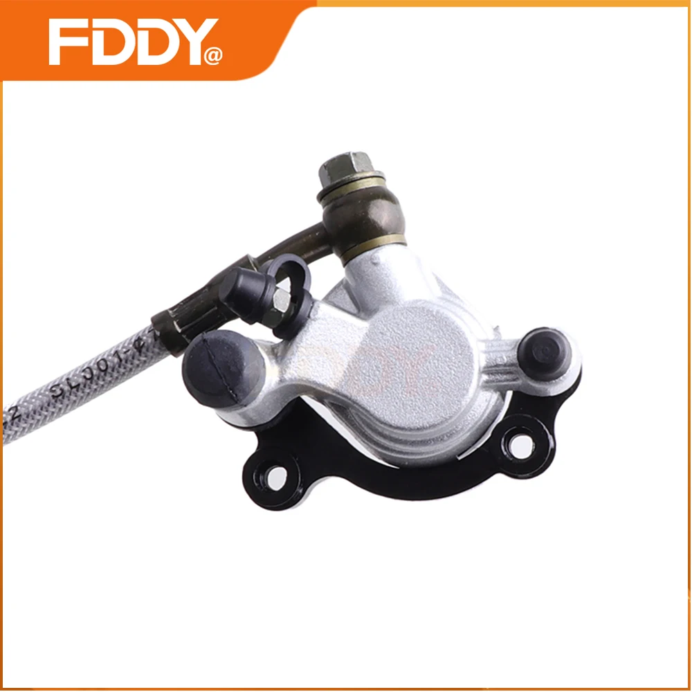 FDDY Motorcycle Hydraulic Disc Brake Master Cylinder Caliper For 2 Stroke 47cc 49cc 97cc Pocket Bike Mini Moto Dirt Bike Scooter