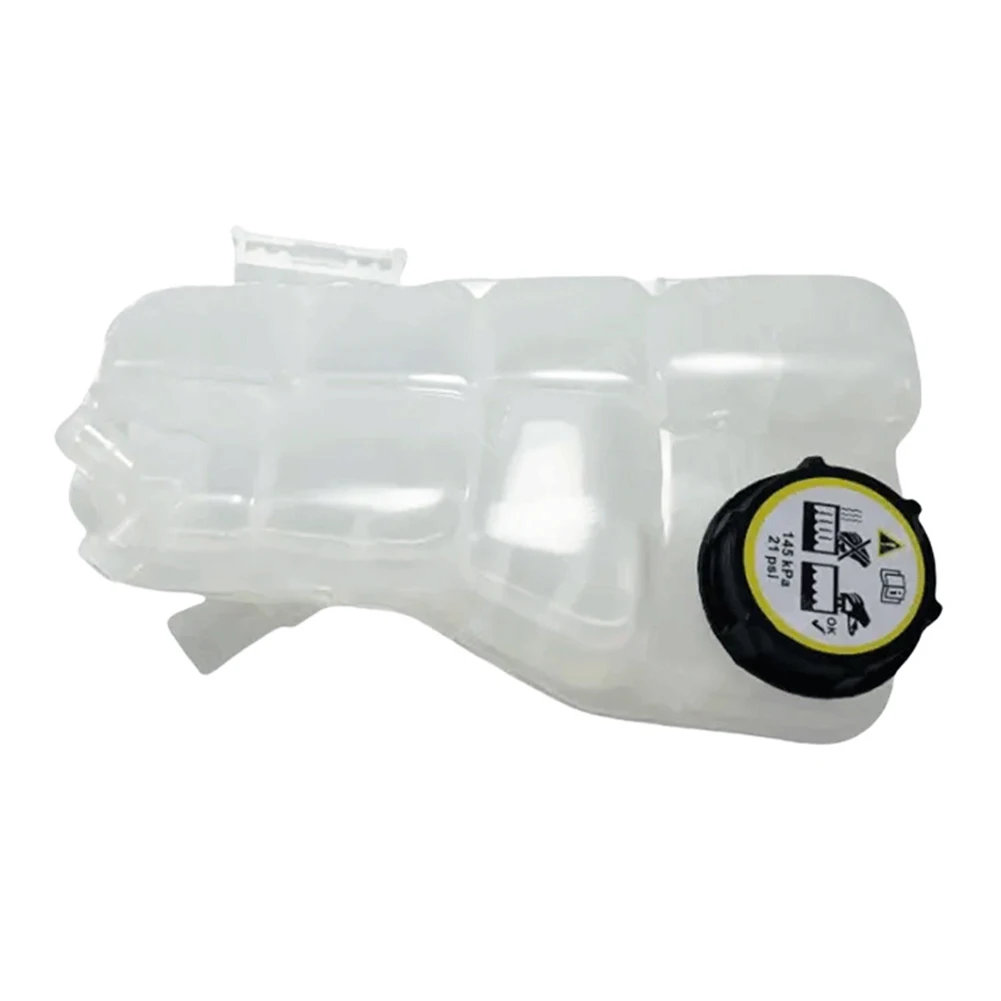

ABS Coolant Tank Coolant Water Radiator Bottle Non-Deformation Design Practical Replacement Part Quick Use Functionality