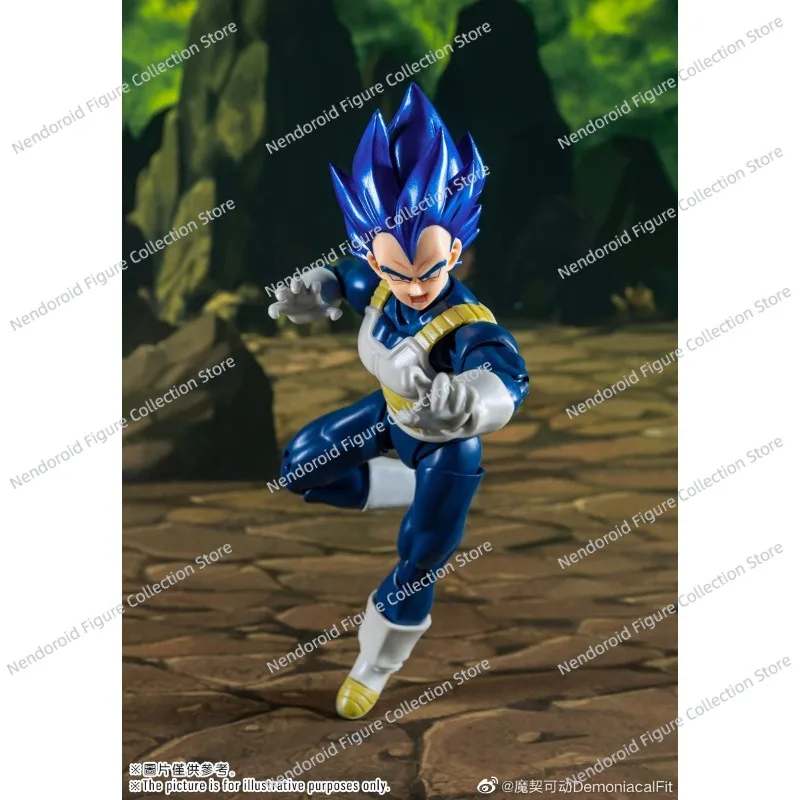 Figurka kolekcjonerska Demoniacal Fit SHF Dragon Ball Shining Soul Goku Deep Blue Vegeta Anime Action Model Zabawka Prezent - Dostępna od ręki