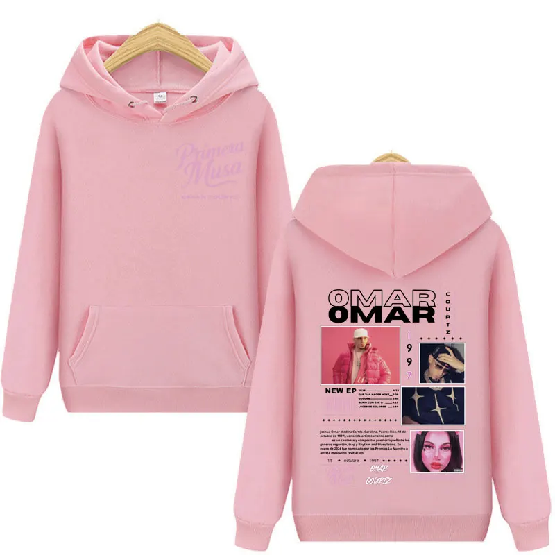 المغني عمر كورتز بريميرا موسى ألبوم الجرافيك هوديي الرجال النساء الملابس Y2k موضة البلوفرات Harajuku الهيب هوب مقنعين البلوز