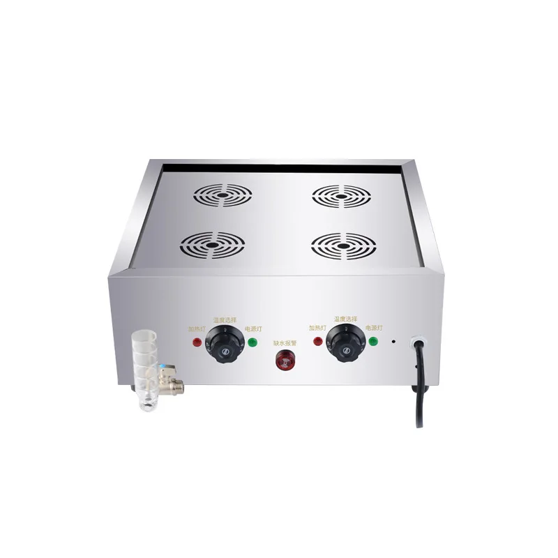 small cage bag machine Electric heating small steam stove, steamed bread dim sum thermal insulation steam stove Breakfast shop