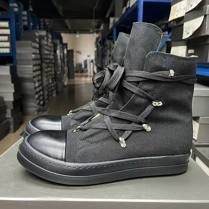 Qvah Owens High-Top Schuhe Schwarz 3