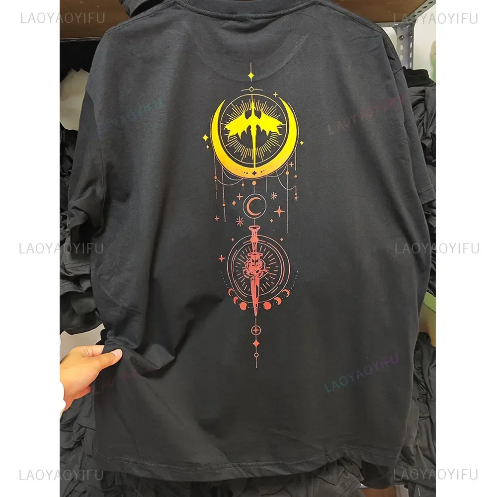 Manon Blackbeak trône de verre T-Shirt décontracté coton T-Shirt femmes décontracté mode Harajuku Hip Hop Streetwear femme rose hauts