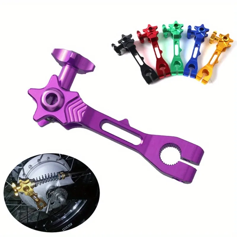 1PC Motorcycle Universal CNC Aluminum Rear Brake Rocker Arm Lever Bike Scooter Accessories