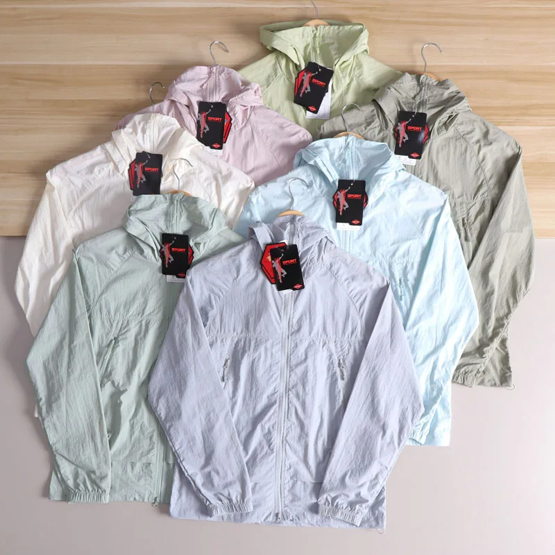 

ex Легкая уличная летняя шляпа Защитная одежда от солнца Пара Sle Long Sve с капюшоном Jaet Urban Faion Молодежная одежда