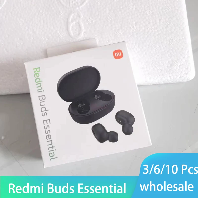 

3/6/10 Pcs Xiaomi Redmi Buds Essential 2CBluetooth Earphones Ture Wireless Headphones Touch Control Music Earbuds