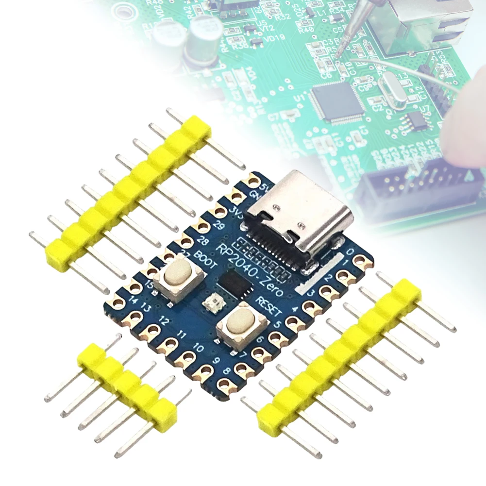 RP2040-Zero Microcontroller for Raspberry Pi Microcontroller PICO Development Board Dual-core Cortex M0+ Processor 2MB Flash