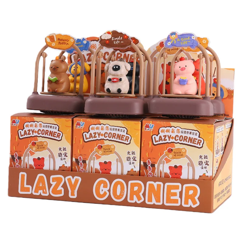 

Lazy Corner Swing Aromatherapy Blind Box Cute Cartoon Animal Swing Office Desktop Decoration Ornament Car Ornament Surprise Gift
